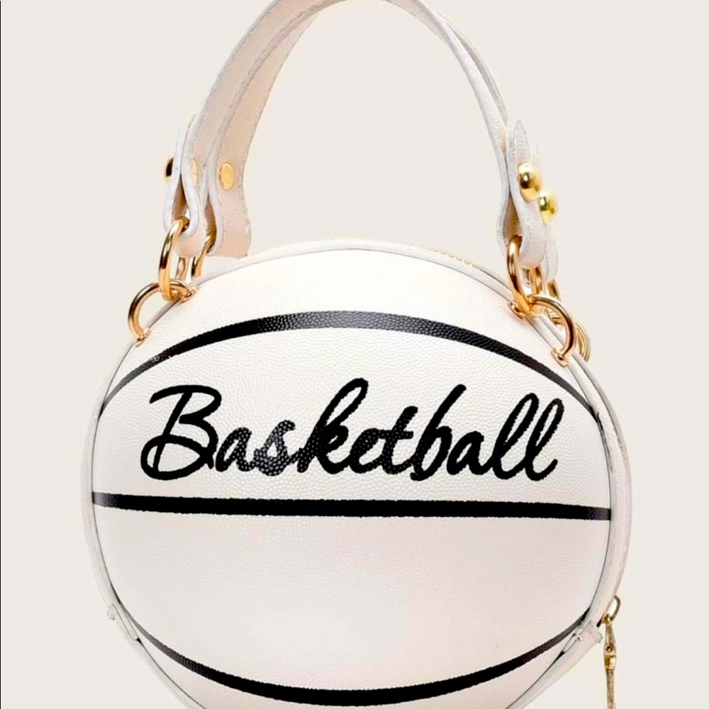 Basketball Graphic Satchel Bag